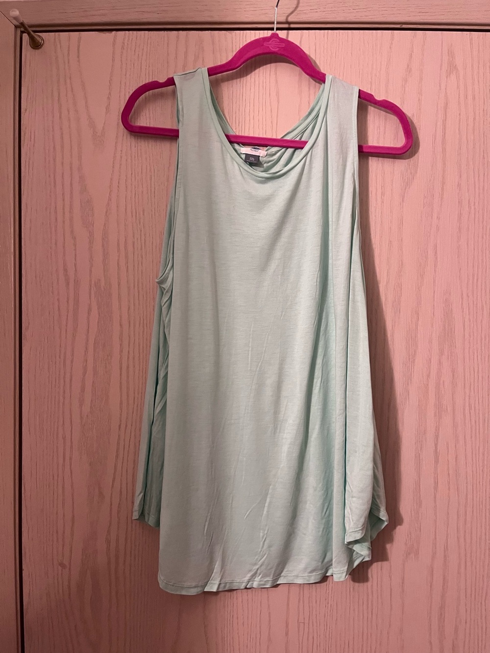 Old Navy Sleeveless Draped Tank Top - Mint Green
